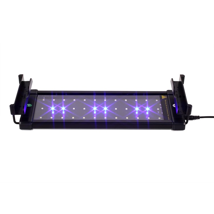 ZJL-40A Aquarium LED SMD 2835 6W White Blue Light Telescopic Rod Fish Tank Lamp - EU Plug-2