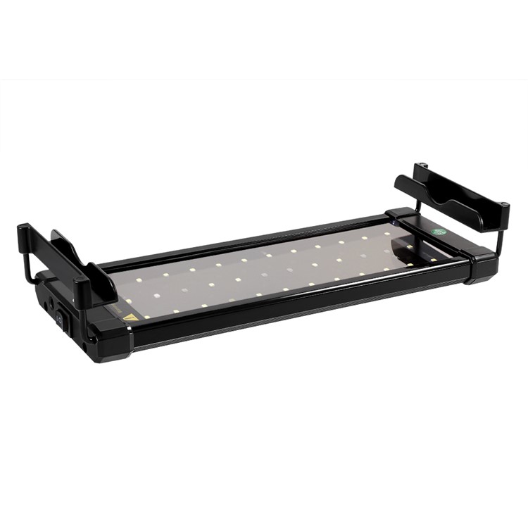 ZJL-40A Aquarium LED SMD 2835 6W White Blue Light Telescopic Rod Fish Tank Lamp - EU Plug-4
