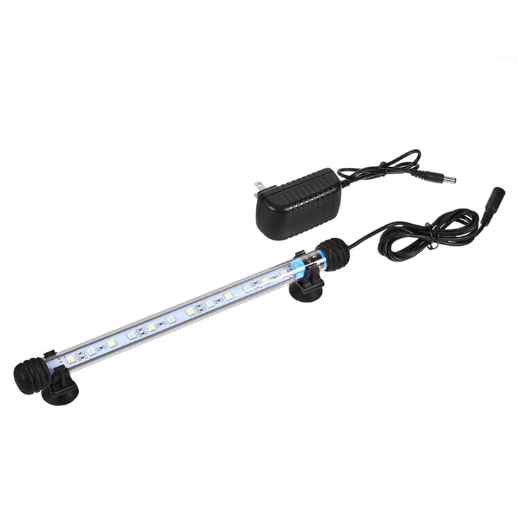 GL-12T 12-LED 3W Aquarium Fish Tank Light Bar Submersible Lamp - EU Plug-1