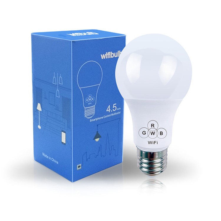 Bombilla LED De Control Remoto Inteligente Para El Hogar Con Wifi Bluetooth RGB-2