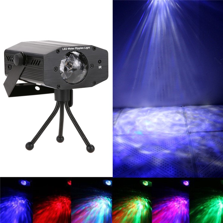 Remote Control LED Water Ripples Light for Home Birthday - UK Plug-1