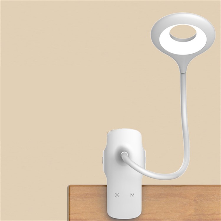 Lámpara Táctil Portátil De Escritorio LED Mesa Recargable USB Lámpara De Lectura De Protección Ocular 1200mah Regulable-4
