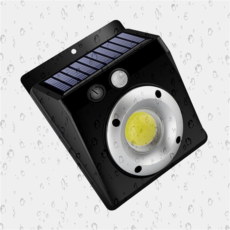 Human Induction COB Outdoor Waterproof Garden Villa Street Lamp Courtyard Solar Wall Light-2