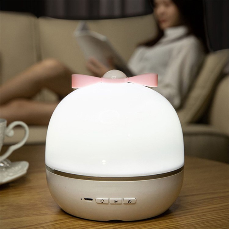 Star Projector Moon Lamp Starry Night Light LED Lamp USB Bedroom Party Rechargeable Light (Charging + Music Box Type)-7