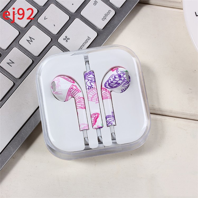 3.5mm Dual Dynamic Drivers In-ear Wired Headphones Earphones with Microphone - Random-2