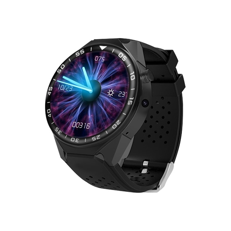 3G Android 5.1 1.39 Inch Round Screen RAM512+ROM4GB Smart Watch Phone - Black-4