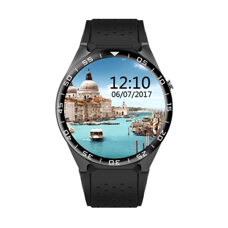 3G Smartwatch Phone 1.39 inch Android 5.1 Quad Core 1G+16G Smart Watch with Silicone Strap - Black-2