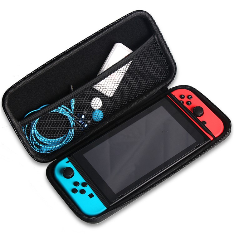OIVO EVA Storage Bag Case for Nintendo Switch (IV-SW 007), Size: 22.7x17.3x4.8CM - Black-2