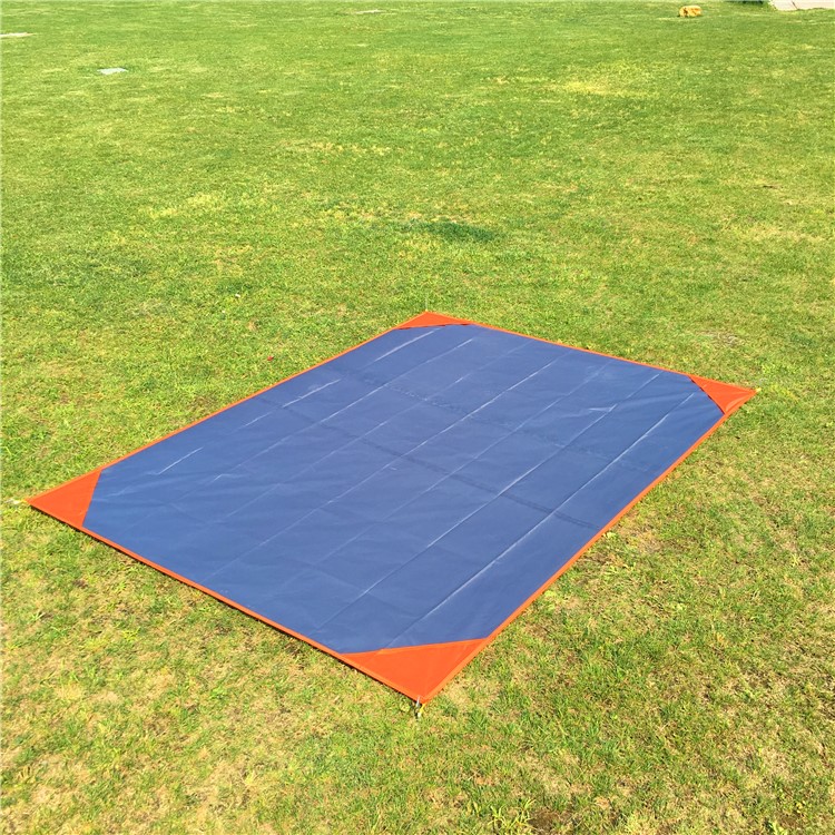 Outdoor 200 x 150cm Waterproof Picnic Mat with Four Pegs - Orange-8