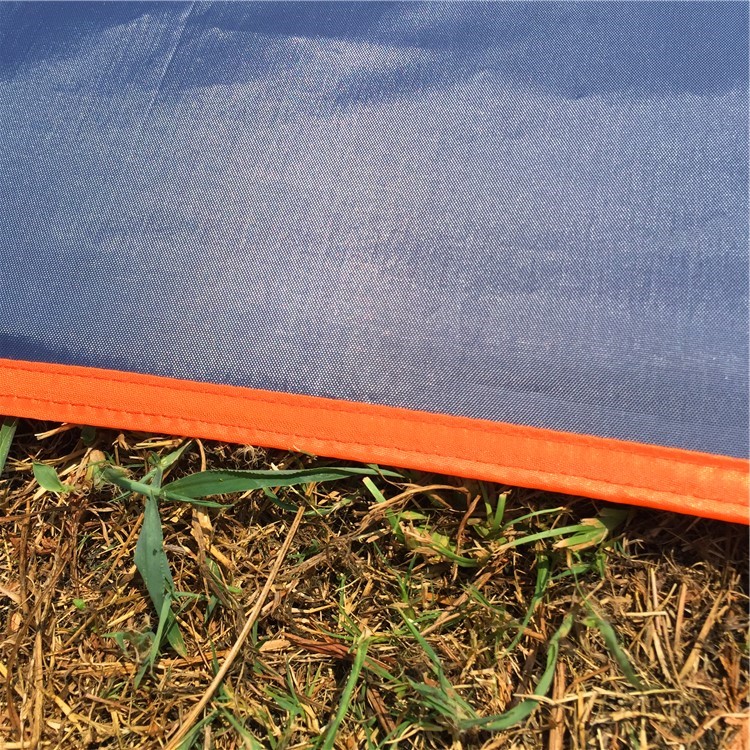 Outdoor 200 x 150cm Waterproof Picnic Mat with Four Pegs - Orange-9