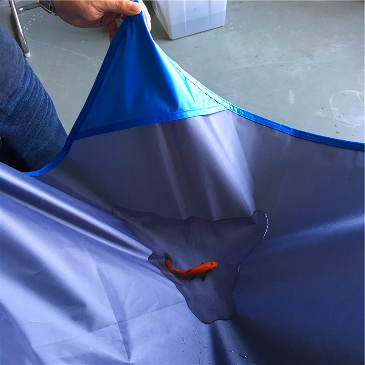 Outdoor 200 x 150cm Waterproof Anti-damp Picnic Mat with Four Pegs - Blue-10