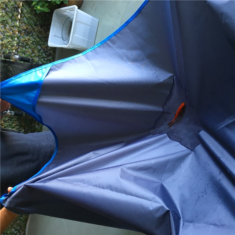 Outdoor 200 x 150cm Waterproof Anti-damp Picnic Mat with Four Pegs - Blue-8