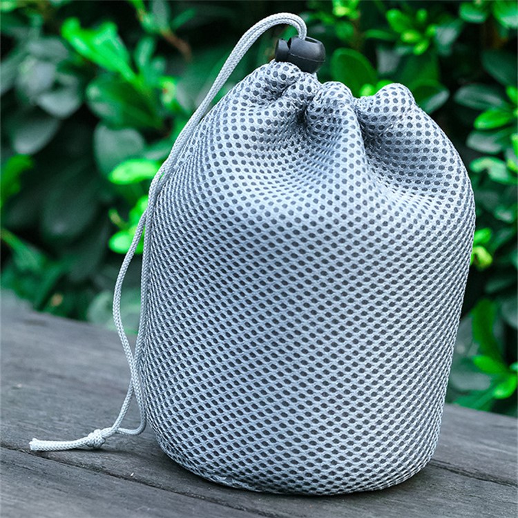 450ml Outdoor Portable Water Cup Mug Camping Ultralight Titanium Cup Bowl with Foldable Handle-7