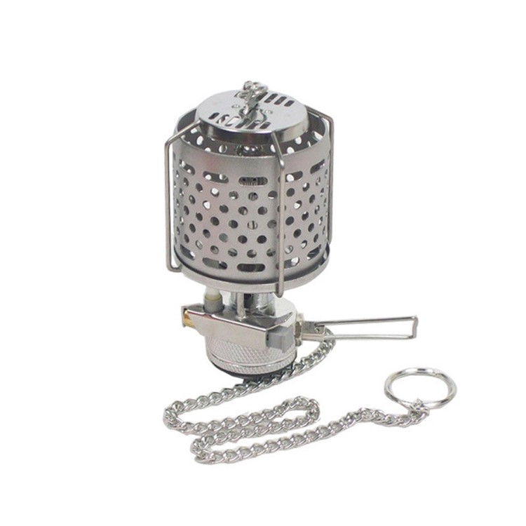 Mini Portable Stainless Steel Lampshade Camping Gas Light Tent Lamp-2