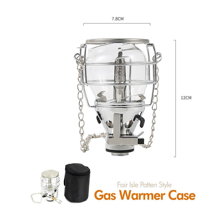 Mini 100LUX Gas Light Outdoor Camping Lantern Tent Lamp-3