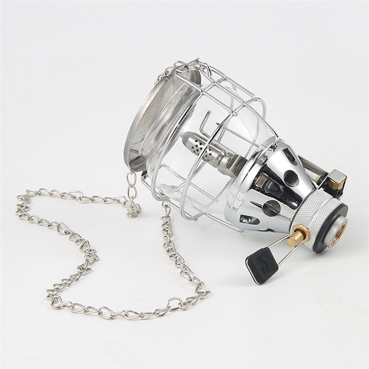 Mini 100LUX Gas Light Outdoor Camping Lantern Tent Lamp-6