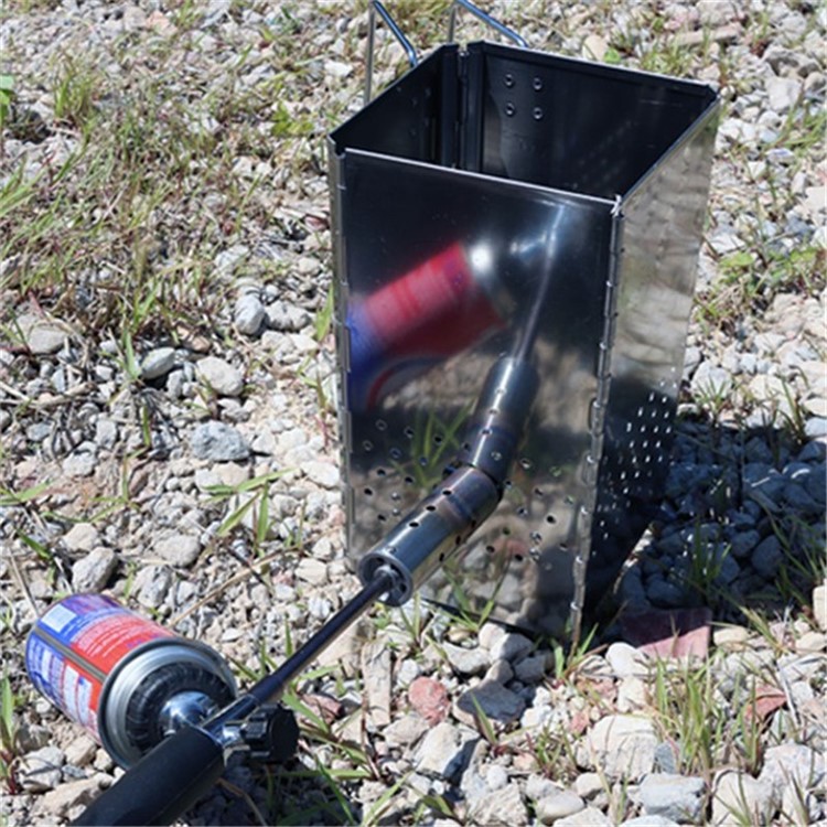 Portable Charcoal Stove Firewoods Furnace Outdoor Stainless Steel Cooking Stove-8