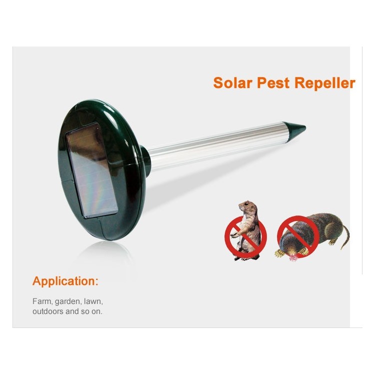 Solar Power Ultrasonic Electronic Anti Mosquito Rat Mice Pest Bug Repeller-6