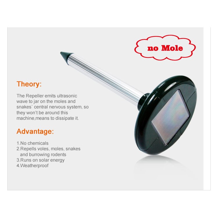 Solar Power Ultrasonic Electronic Anti Mosquito Rat Mice Pest Bug Repeller-7