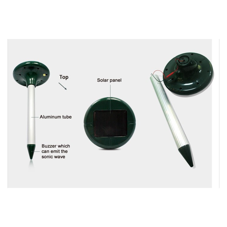 Solar Power Ultrasonic Electronic Anti Mosquito Rat Mice Pest Bug Repeller-9