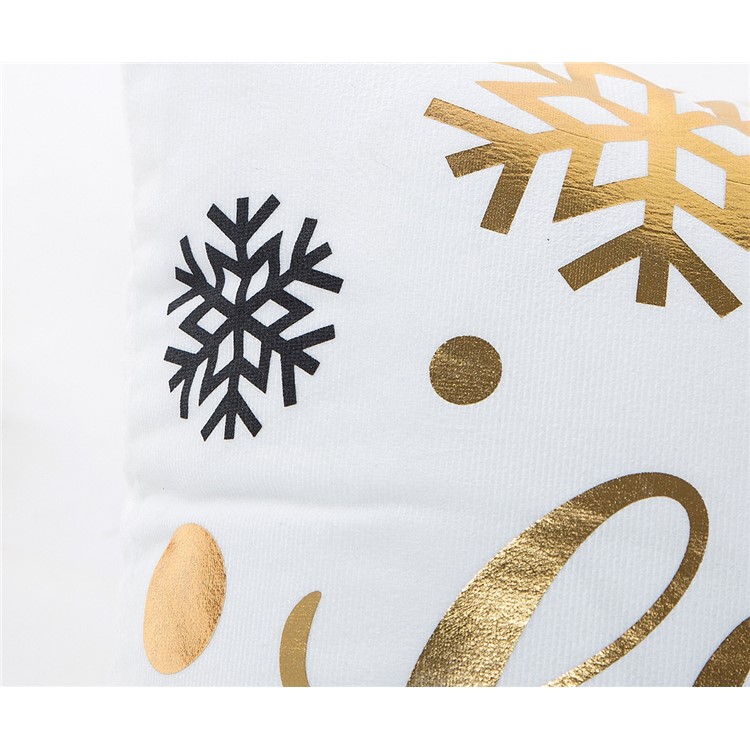 Minimalist Style Christmas Patterned Square Shape Sofa Pillow Case Cushion Cover, Size: 45 x 45cm - B Style-2