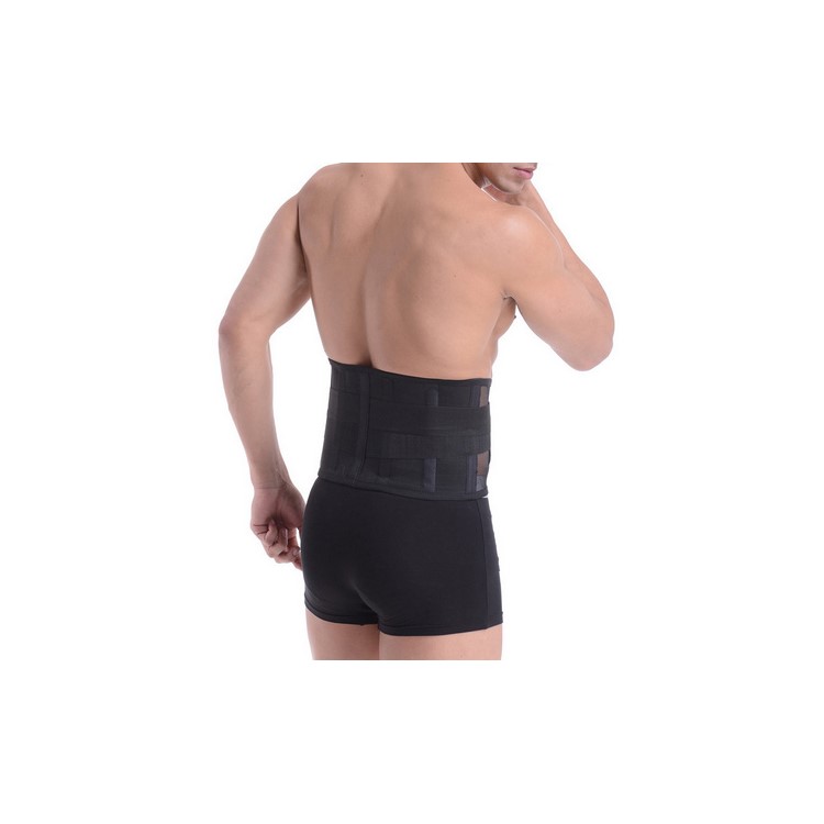 Summer Breathable Tummy Belly Wrapper Belt Abdomen Trimmer Waist Cincher Body Shaper - Size: L-12