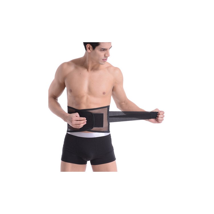 Summer Breathable Tummy Belly Wrapper Belt Abdomen Trimmer Waist Cincher Body Shaper - Size: L-14