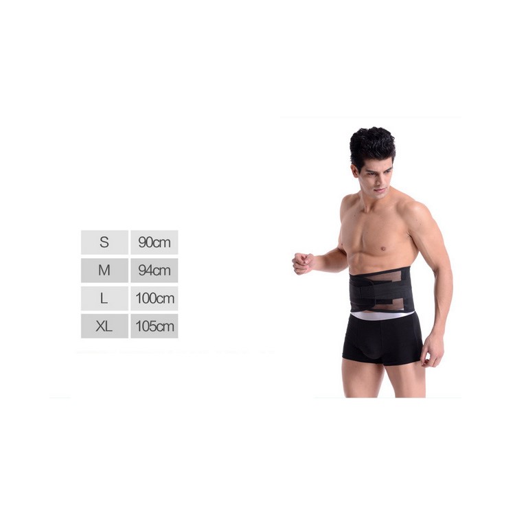 Summer Breathable Tummy Belly Wrapper Belt Abdomen Trimmer Waist Cincher Body Shaper - Size: L-18