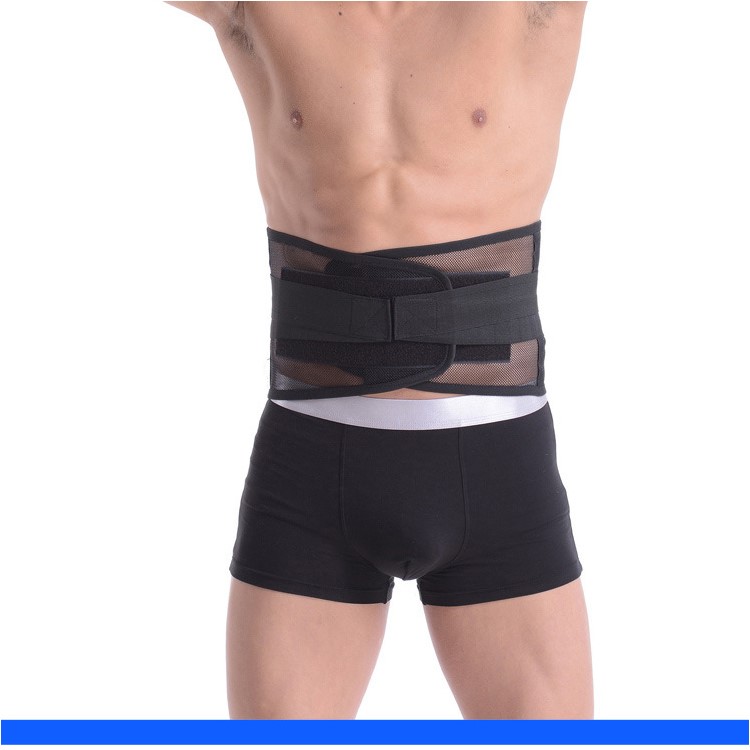 Summer Breathable Tummy Belly Wrapper Belt Abdomen Trimmer Waist Cincher Body Shaper - Size: L-20