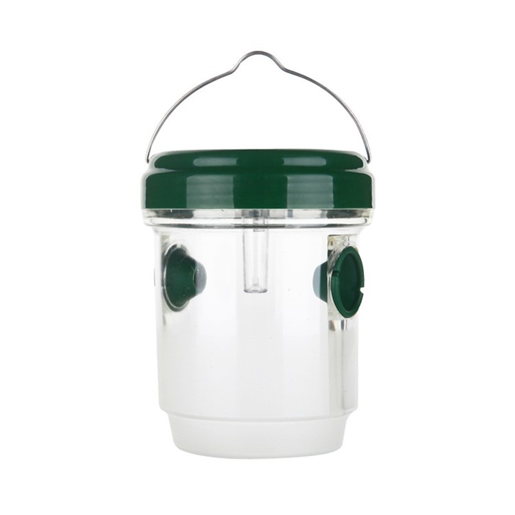 2PCS/Set Solar Powered Wasp Trap with UV LED Light Outdoor Insect Trap Killer-6
