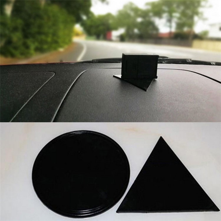 2Pcs/Set Sticky Pads Fixate Gel Pads Glue Stick Powerful Gel Pads Wall Stickers - Black-13
