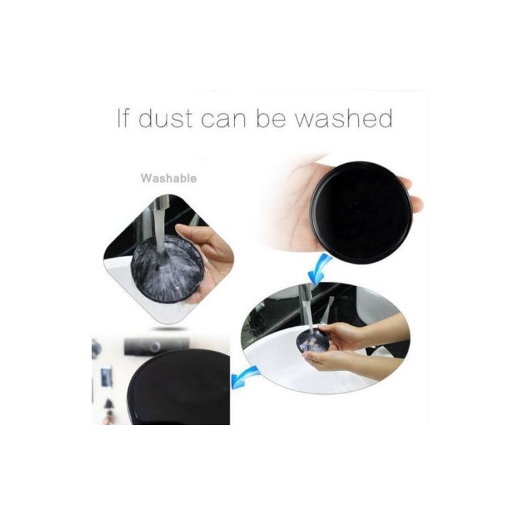 2Pcs/Set Sticky Pads Fixate Gel Pads Glue Stick Powerful Gel Pads Wall Stickers - Black-18