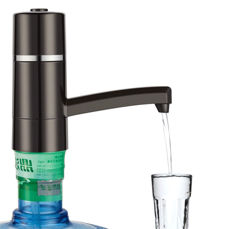 Wireless Auto Electric Drinking Water Button Press Pump Bottled Dispenser Water Supply Device-1