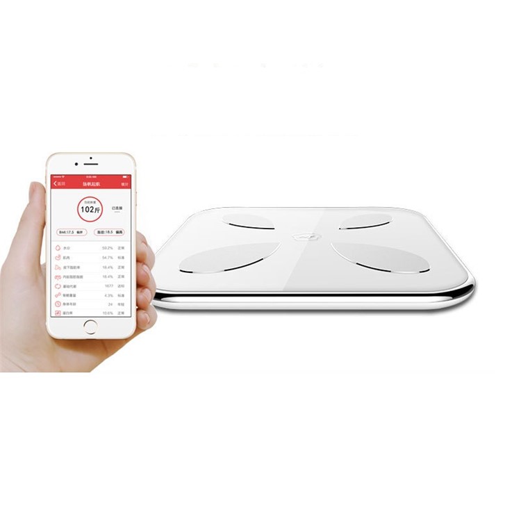 L1100 Bluetooth Body Fat Scale Smart Healthy Weight Loss Tracking Body Scale with Smartphone App-2