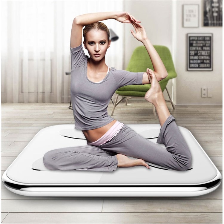 L1100 Bluetooth Body Fat Scale Smart Healthy Weight Loss Tracking Body Scale with Smartphone App-6