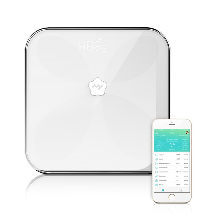 Bluetooth Body Fat Scale Body Composition Monitor with Smartphone App-2