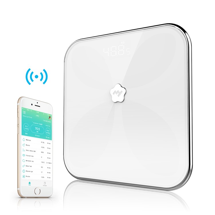 Bluetooth Body Fat Scale Body Composition Monitor with Smartphone App-6