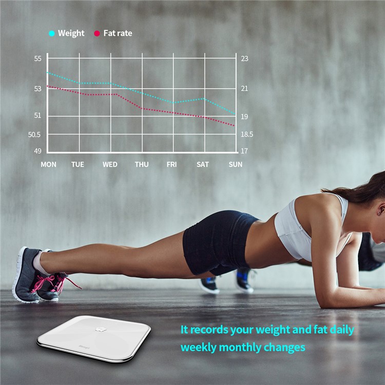 Bluetooth Body Fat Scale Body Composition Monitor with Smartphone App-7