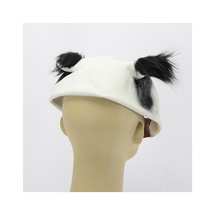 Animal Panda Latex Mask Halloween Costume Party Cosplay-3
