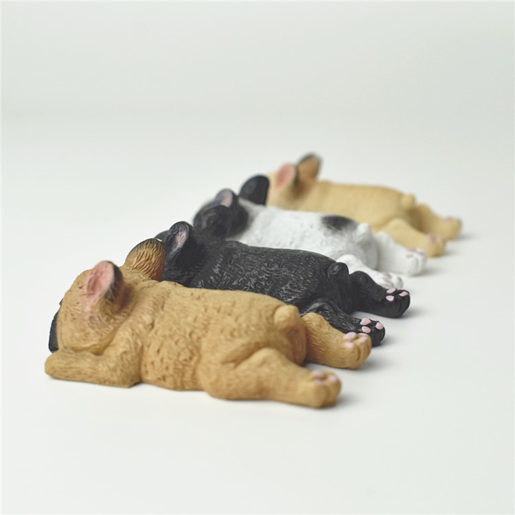 Japanese Style Adorable 3D French Bulldog Fridge Magnet Resin Fridge Magnet Home Decoration - Random-18