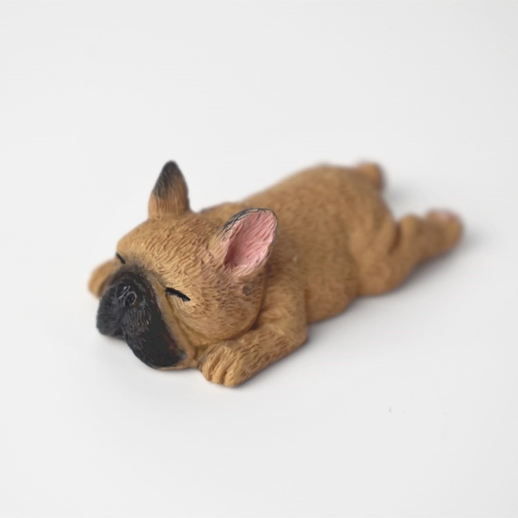Japanese Style Adorable 3D French Bulldog Fridge Magnet Resin Fridge Magnet Home Decoration - Random-7