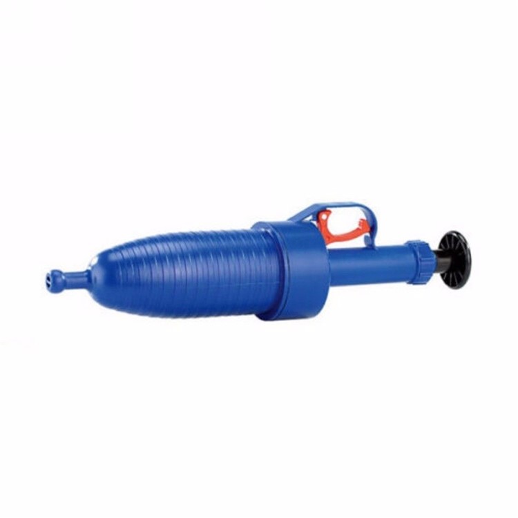 Air Pressure Pump Unclogs Toilet Bathtub Kitchen Floor Drain Cleaning Tool with 3 Suckers-7