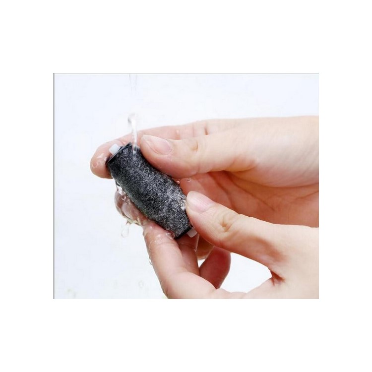2Pcs/Set Regular Coarse Wet & Dry Rechargeable Foot File Refills - Black-3