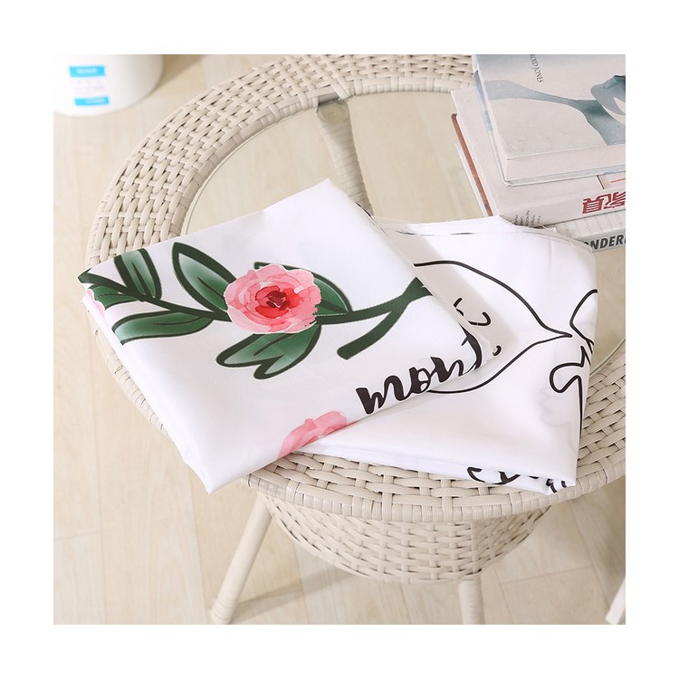 Flowers Pattern Baby Photo Props Photographic Mat, Size: 100 x 100cm-5