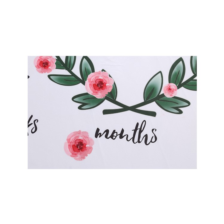 Flowers Pattern Baby Photo Props Photographic Mat, Size: 100 x 100cm-9