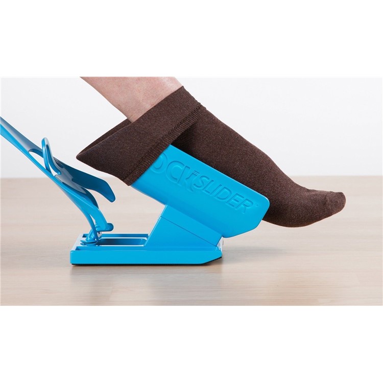 Kreativer Socke-Schweber, Der Hilfskithelfer Zieht, Der Leicht Auf Leichtem Schuhlöffel Zieht-7