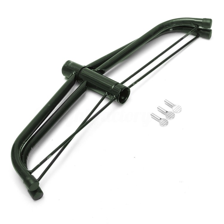 Christmas Tree Stand Metal Holder Base Cast Iron Stand for Christmas Decoration - Green-4