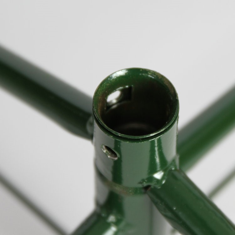 Christmas Tree Stand Metal Holder Base Cast Iron Stand for Christmas Decoration - Green-6