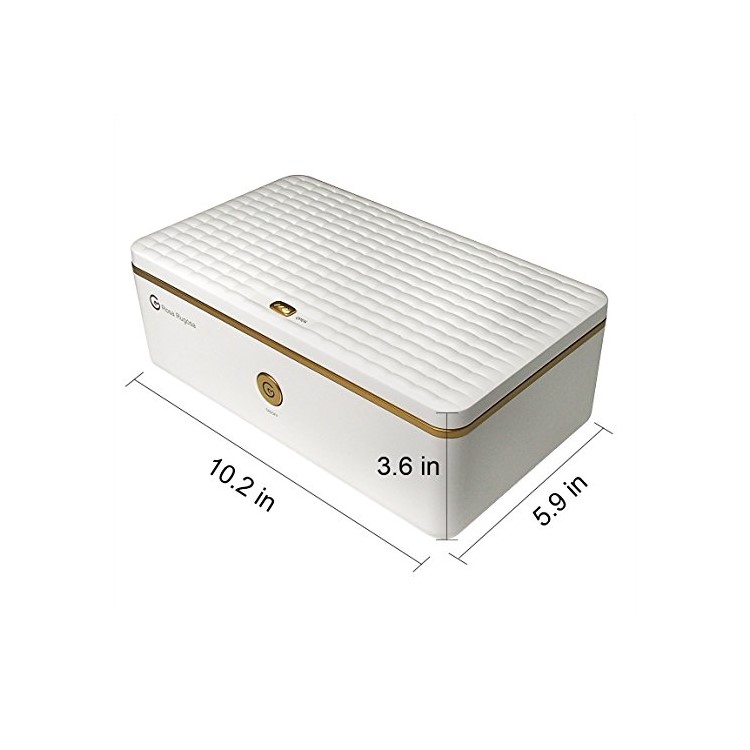 ROSA RUGOSA Portable Ozone UV Sterilizing Box Security Lock UV Sterilizer Cabinet-2