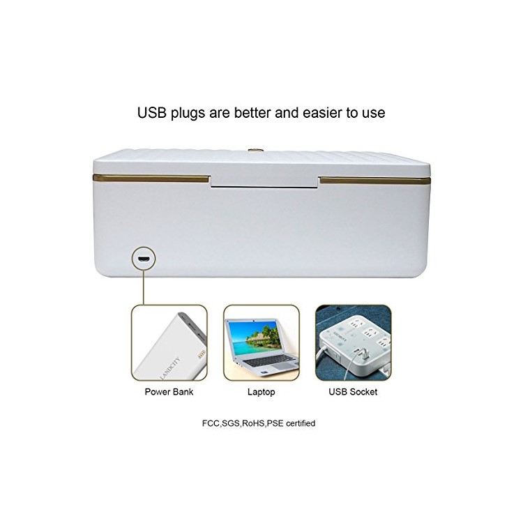 ROSA RUGOSA Portable Ozone UV Sterilizing Box Security Lock UV Sterilizer Cabinet-3